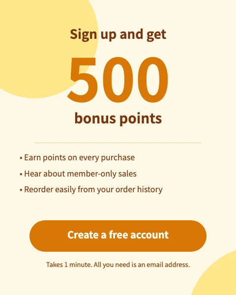 Sign-up & points template